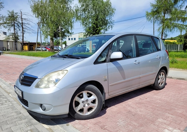 Toyota Corolla Verso cena 6300 przebieg: 248000, rok produkcji 2004 z Strzyżów małe 79